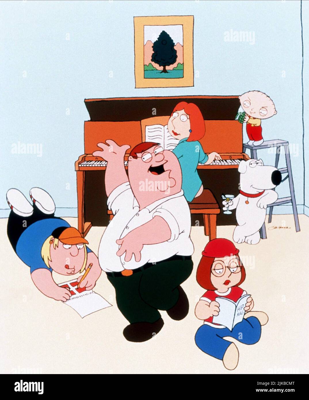 Brian griffin, family guy hi-res stock photography and