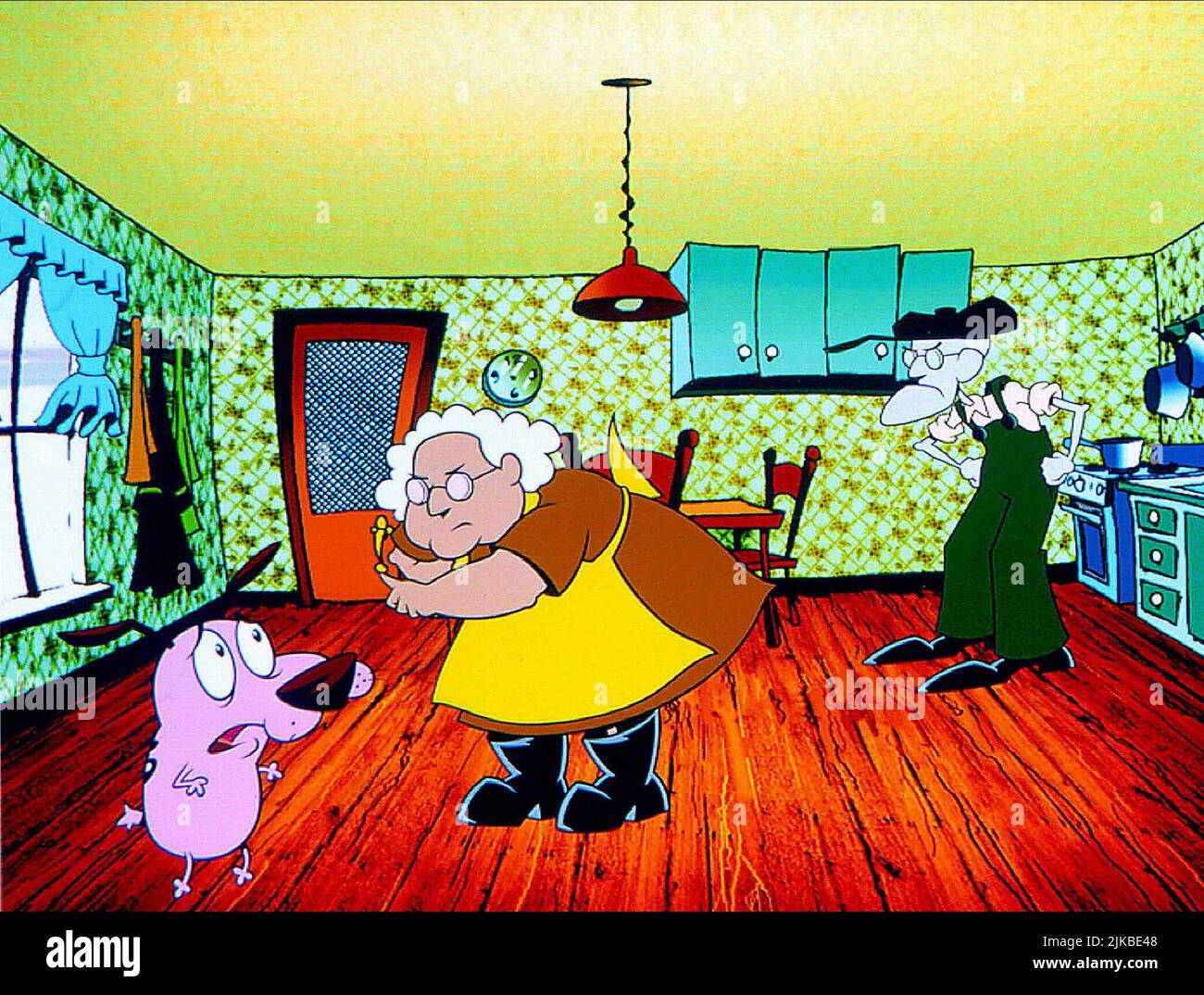 Courage, Muriel Bagg & Eustace Bagg Television: Courage The Cowardly Dog (1999) Characters: ,Muriel Bagg & Director: John Dillworth 12 November 1999 **WARNING** This Photograph is for editorial use only and is Courage, Muriel Bagg & Eustace Bagg Television: Courage The Cowardly Dog (1999) Characters: ,Muriel Bagg & Director: John Dillworth 12 November 1999 **WARNING** This Photograph is for editorial use only and is