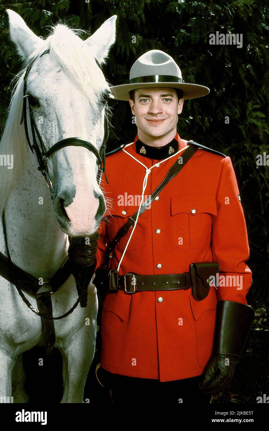 Brendan Fraser Film: Dudley Do-Right (1999) Characters: Dudley Do-Right  Director: Hugh Wilson 21 August 1999   **WARNING** This Photograph is for editorial use only and is the copyright of UNIVERSAL and/or the Photographer assigned by the Film or Production Company and can only be reproduced by publications in conjunction with the promotion of the above Film. A Mandatory Credit To UNIVERSAL is required. The Photographer should also be credited when known. No commercial use can be granted without written authority from the Film Company. Stock Photo
