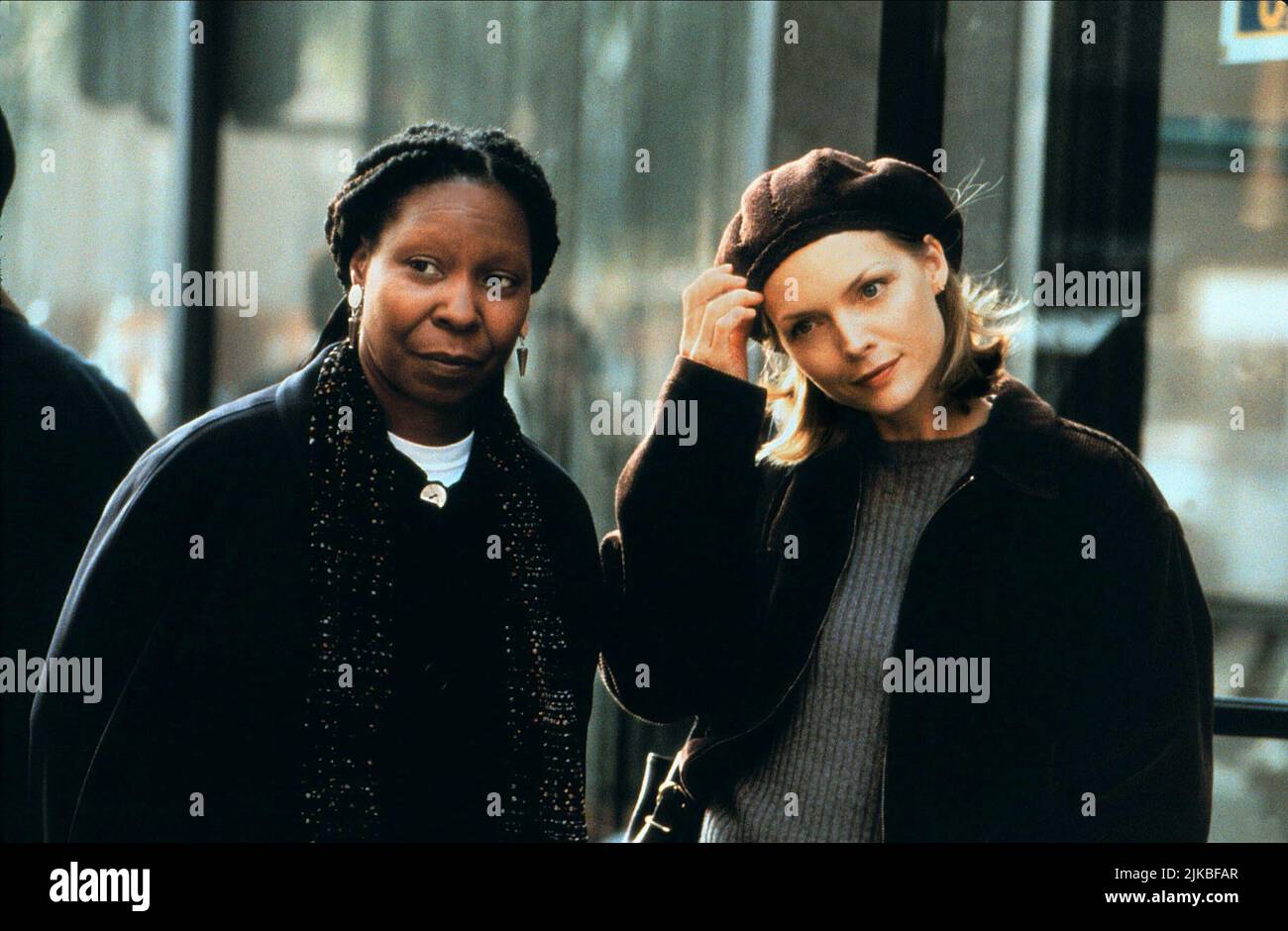 Whoopi Goldberg & Michelle Pfeiffer  Film The Deep End Of The Ocean (1999) Characters: Candy Bliss & Beth Cappadora  Director: Ulu Grosbard 12 March 1999   **WARNING** This Photograph is for editorial use only and is the copyright of COLUMBIA and/or the Photographer assigned by the  Film or Production Company and can only be reproduced by publications in conjunction with the promotion of the above  Film. A Mandatory Credit To COLUMBIA is required. The Photographer should also be credited when known. No commercial use can be granted without written authority from the  Film Company. Stock Photo