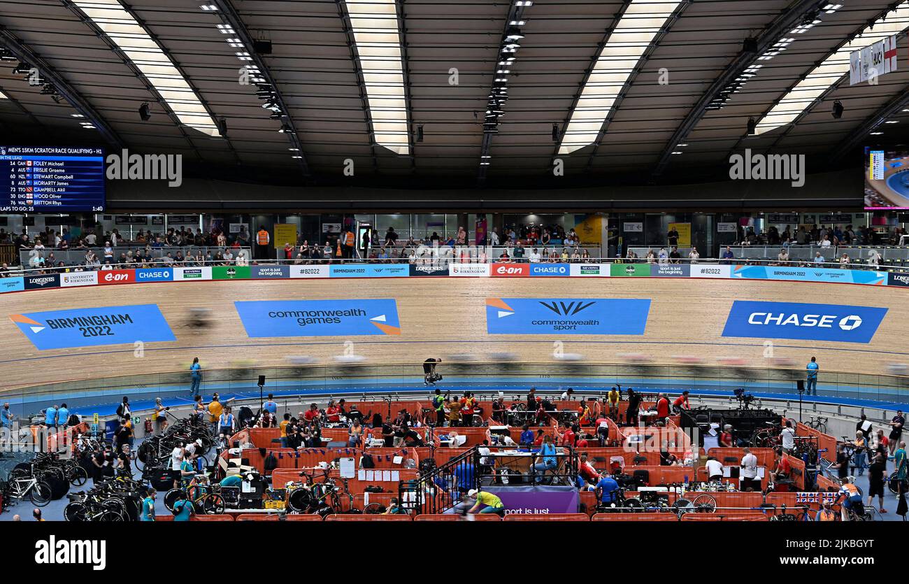 Stratford, United Kingdom. 31st July, 2022. Commonwealth Games Track