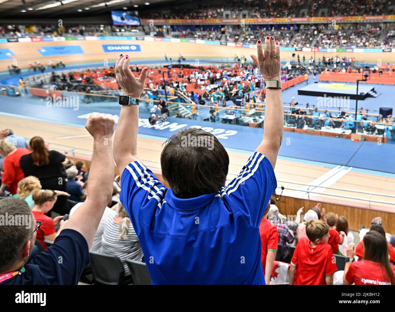 Stratford, United Kingdom. 31st July, 2022. Commonwealth Games Track