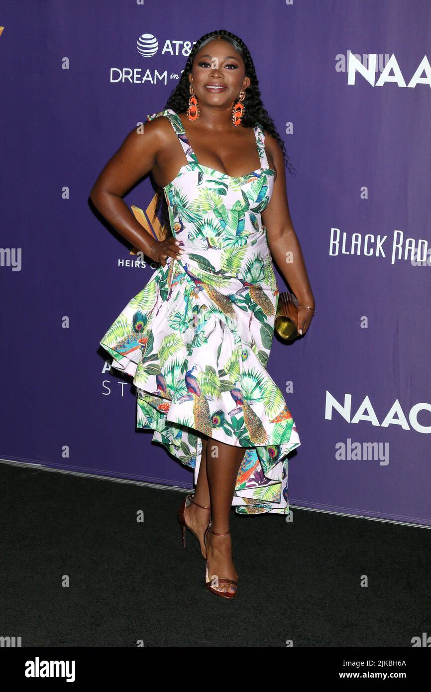 July 31, 2022, Los Angeles, CA, USA: LOS ANGELES - JUL 31:  Naturi Naughton at the Heirs of Afrika 5th Annual International Women of Power Awards at the Sheraton Grand Hotel on July 31, 2022 in Los Angeles, CA (Credit Image: © Kay Blake/ZUMA Press Wire) Stock Photo