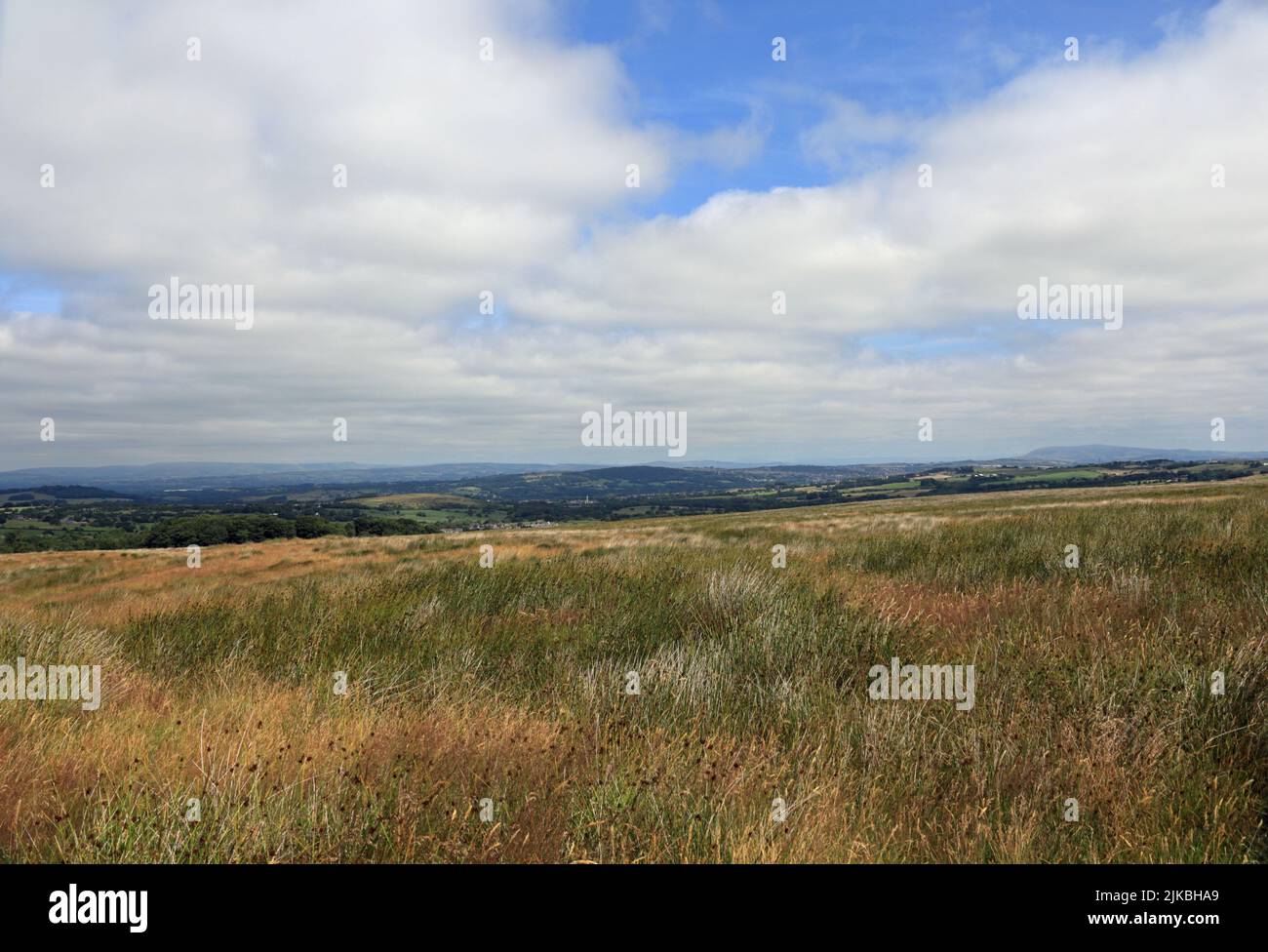Withnell Point Withnell Moor in the West Pennine Moors Lancashire England Stock Photo ...