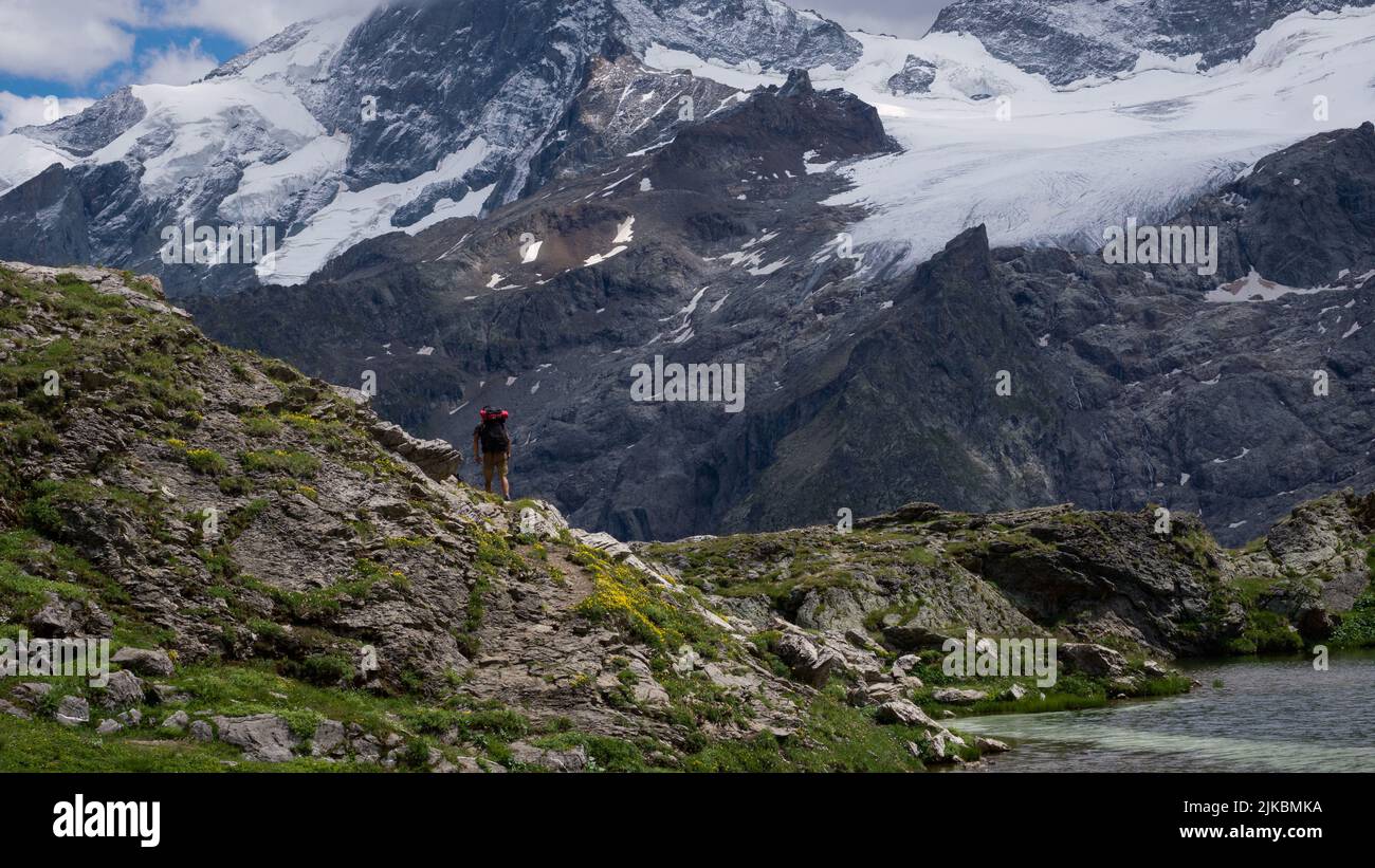 Ecrins national park people hi-res stock photography and images - Alamy