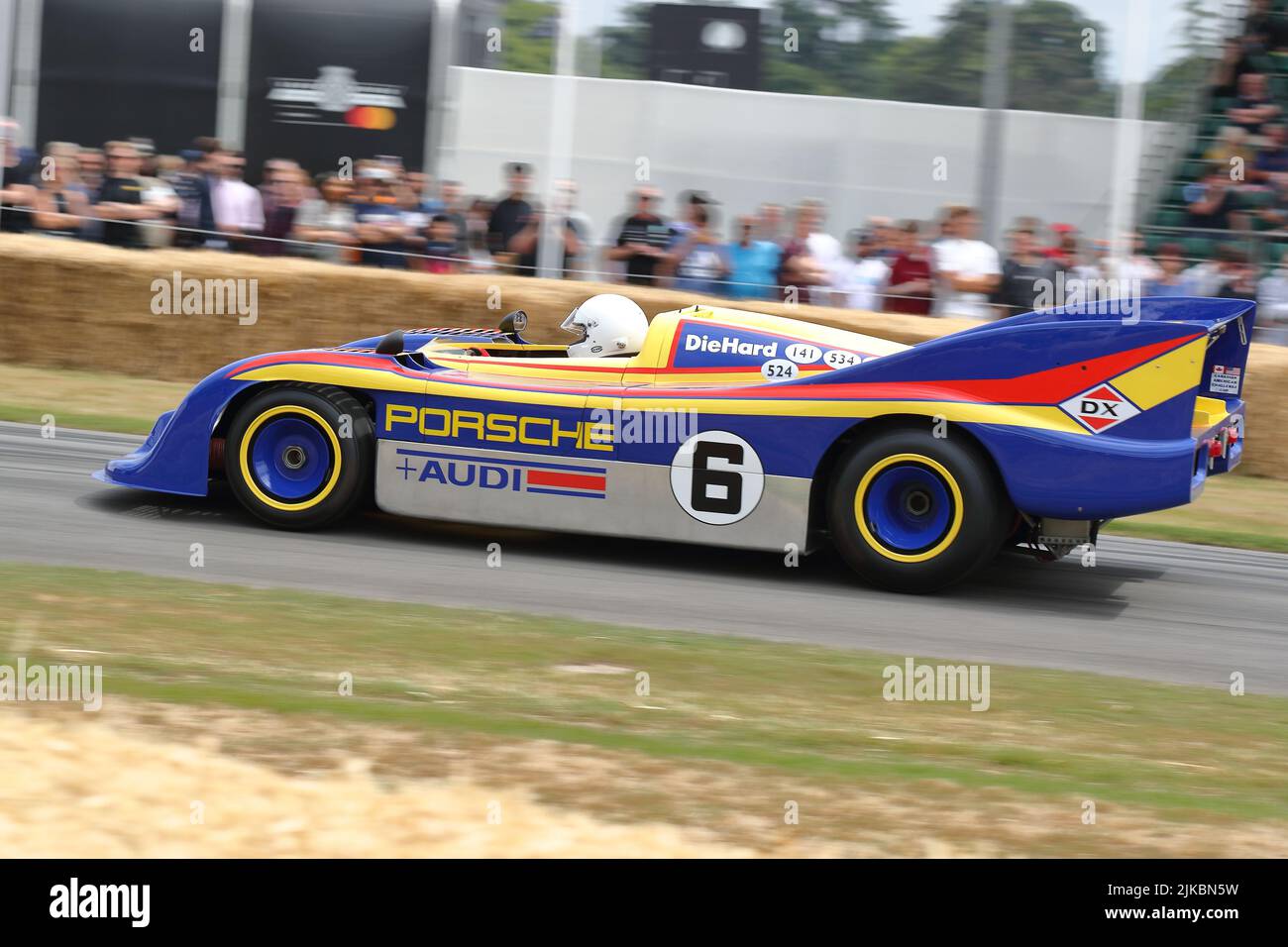Porsche 917/10 Sunoco racing car at the Festival of Speed 2022 at Goodwood, Sussex, UK Stock Photo