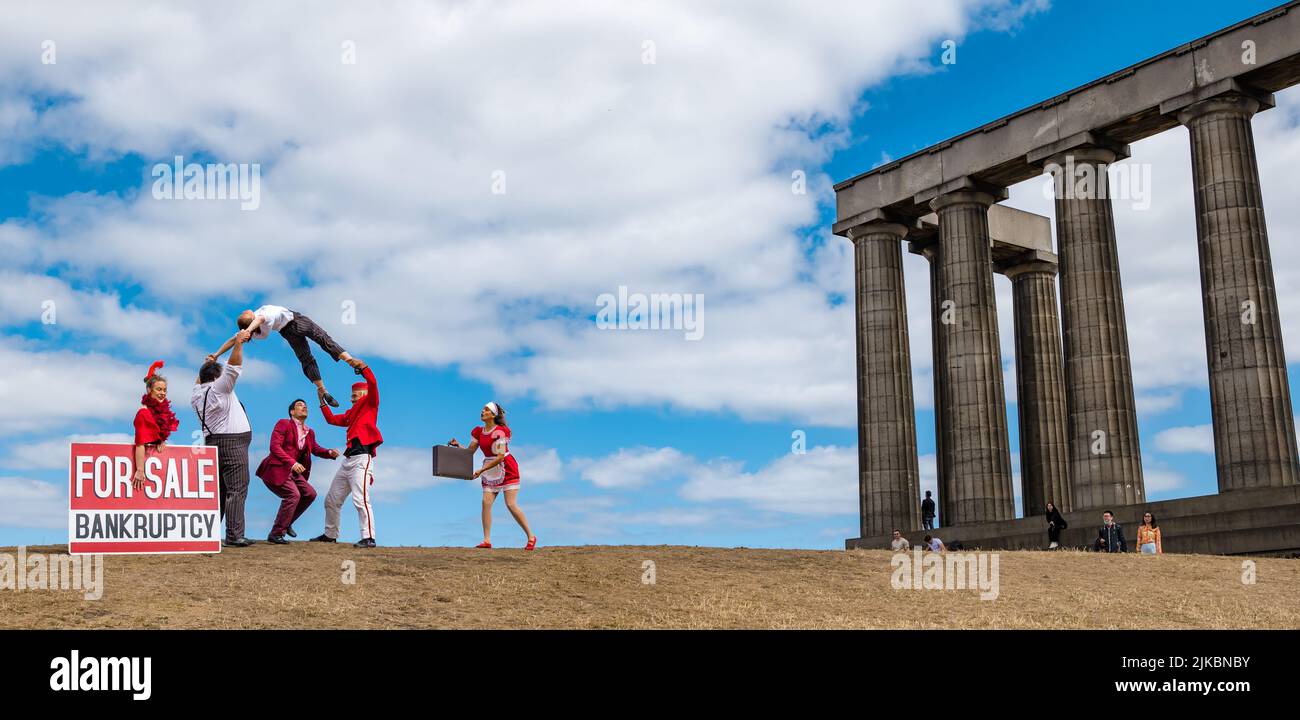 Edinburgh, Scotland, United Kingdom, 1st August 2022. Edinburgh