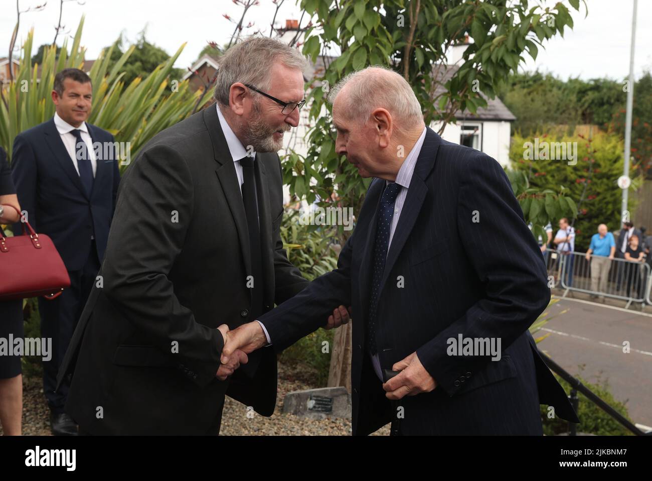 David trimble mp left hires stock photography and images Alamy