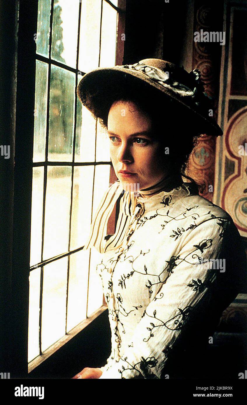 Nicole Kidman Film: The Portrait Of A Lady (USA/UK 1996) Characters: Isabel Archer  / Based On The Book By Henry James Director: Jane Campion 28 August 1996   **WARNING** This Photograph is for editorial use only and is the copyright of PROPAGANDA FILMS and/or the Photographer assigned by the Film or Production Company and can only be reproduced by publications in conjunction with the promotion of the above Film. A Mandatory Credit To PROPAGANDA FILMS is required. The Photographer should also be credited when known. No commercial use can be granted without written authority from the Film Compa Stock Photo