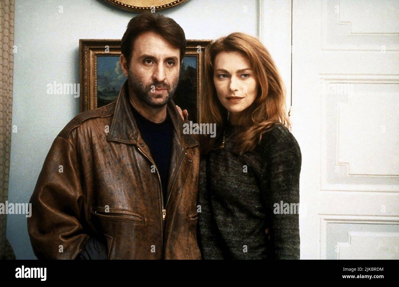 Ron Silver & Joanna Pacula Film: The White Raven (1996) Characters: Tully Windsor & Julia Konneman  Director: Andrew Stevens 03 May 1998   **WARNING** This Photograph is for editorial use only and is the copyright of ASTRA and/or the Photographer assigned by the Film or Production Company and can only be reproduced by publications in conjunction with the promotion of the above Film. A Mandatory Credit To ASTRA is required. The Photographer should also be credited when known. No commercial use can be granted without written authority from the Film Company. Stock Photo