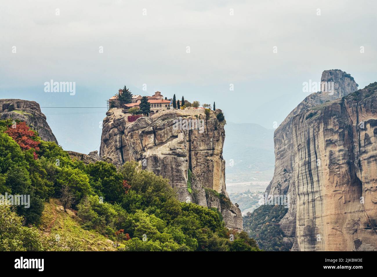 Panoramic view holy trinity monastery hi-res stock photography and ...
