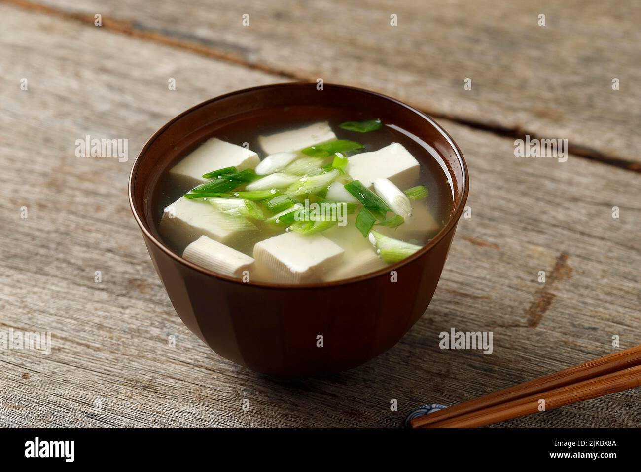 Misoshiru or Miso Soup, Japanese Traditional Soup Made from Mixed Dashi