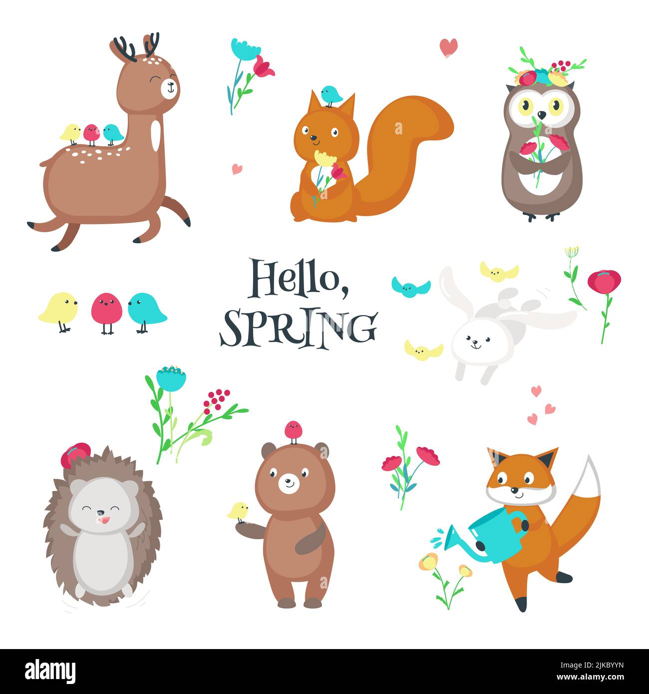 Spring Pictures With Animals