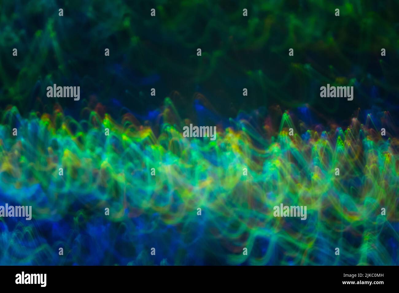 Wavy neon lines blue hi-res stock photography and images - Alamy