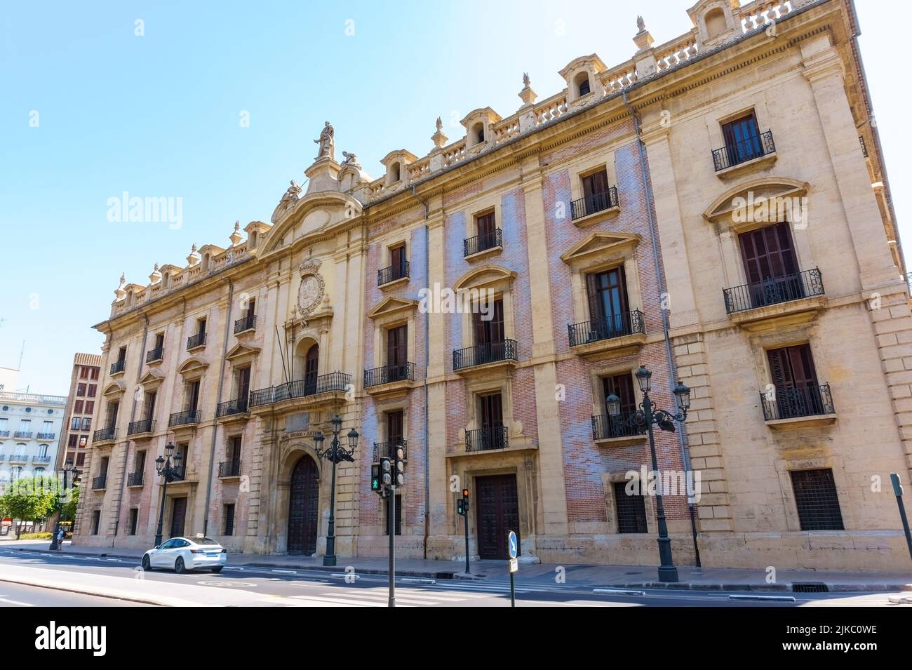 old architecture landmark in valencia spain Stock Photo