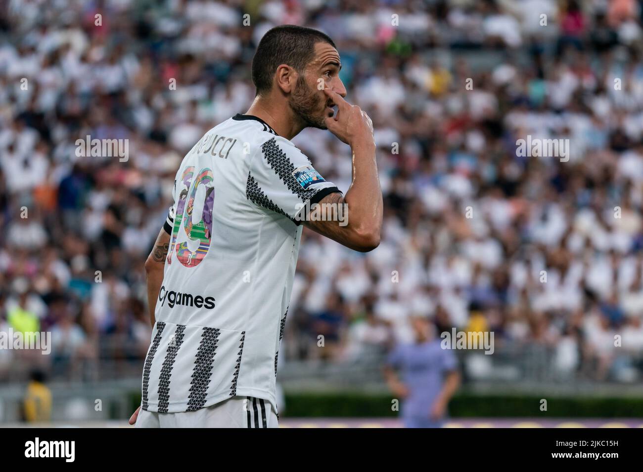 Maillot authentique signé Leonardo Bonucci Juventus Adidas (Beckett