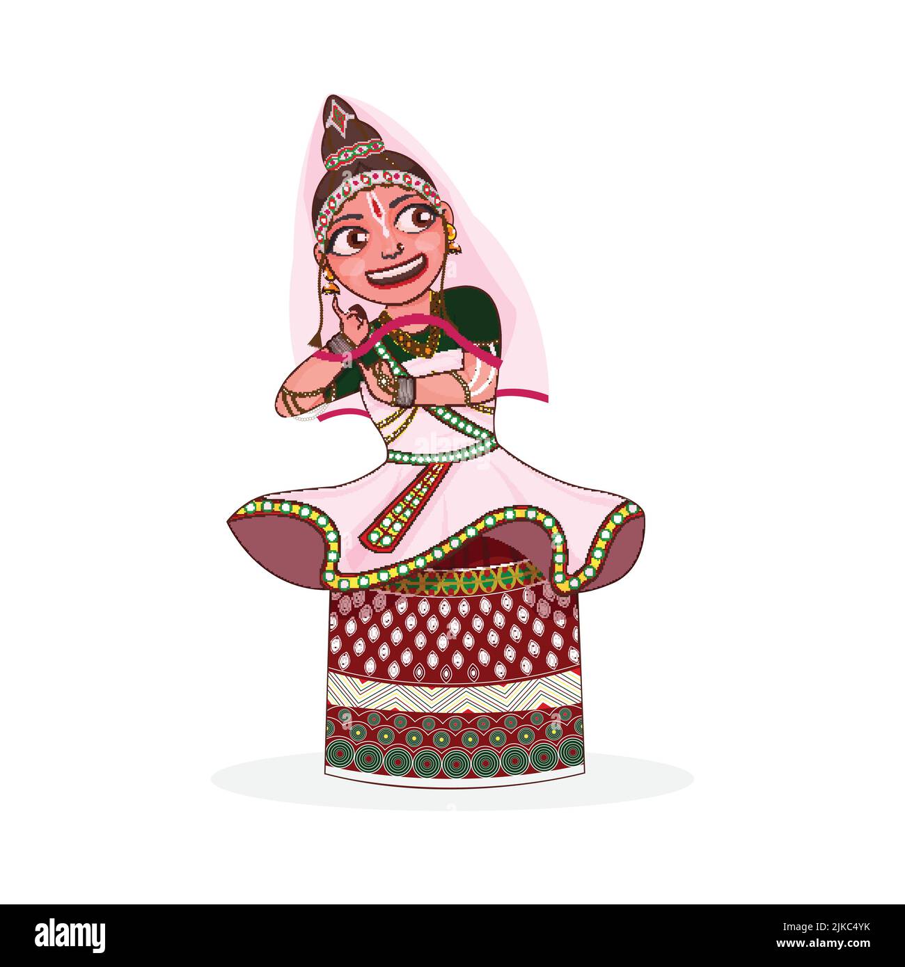 Indian classical dance Cut Out Stock Images & Pictures - Page 2 - Alamy