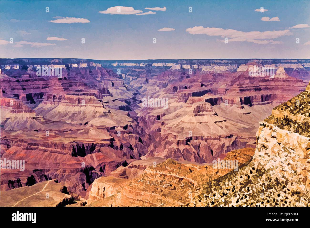 Grand Canyon National park. Stock Photo