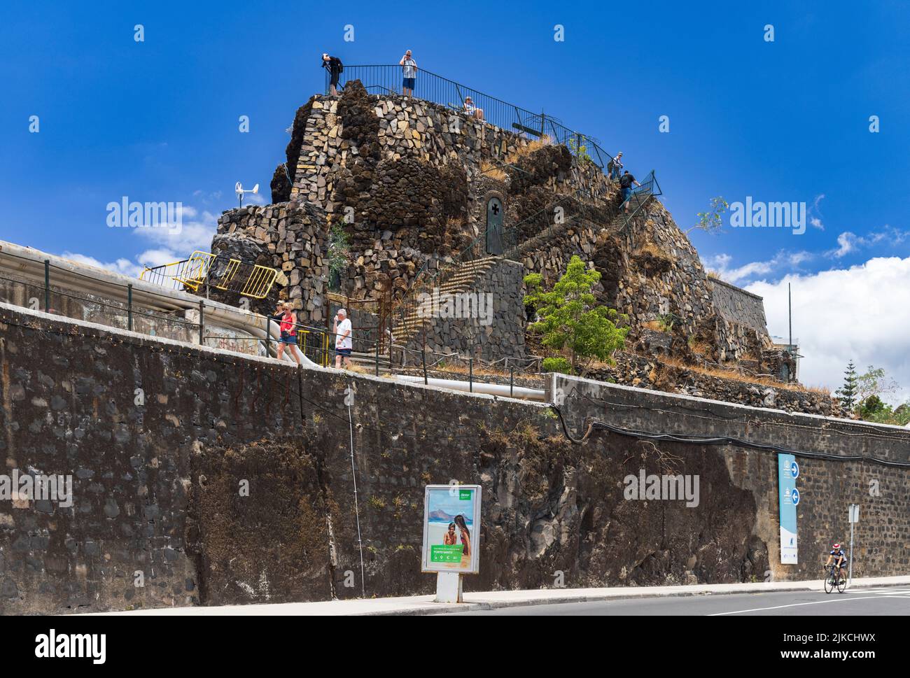 St. Joseph's Fort (Fort of São José da Pontinha), Funchal. Madeira, Portugal Stock Photo