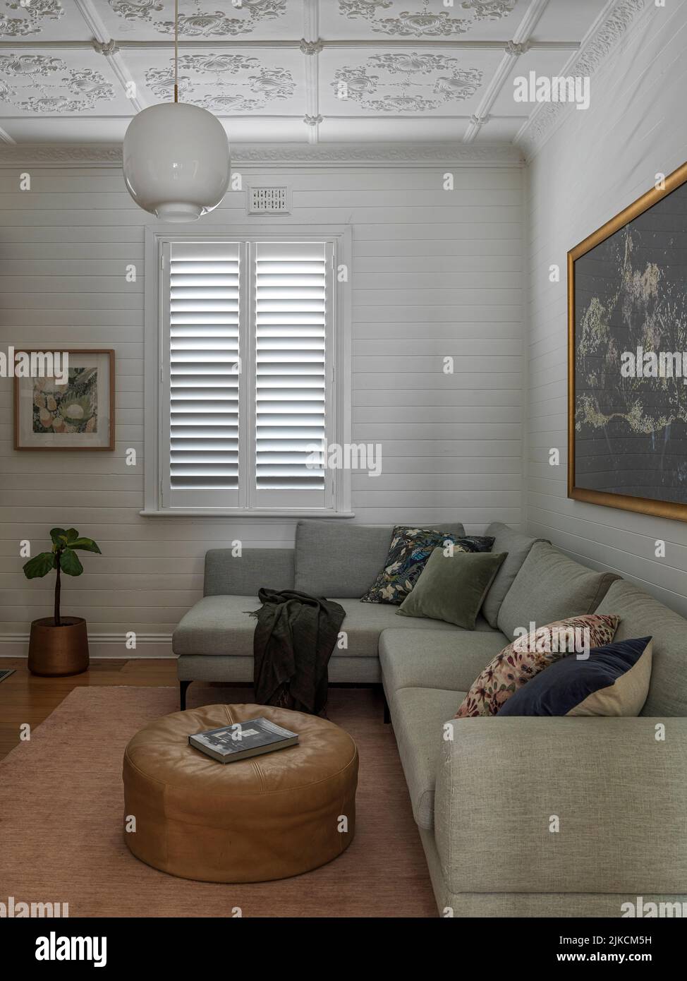 Living space within original section. Lilyfield House, Lilyfield