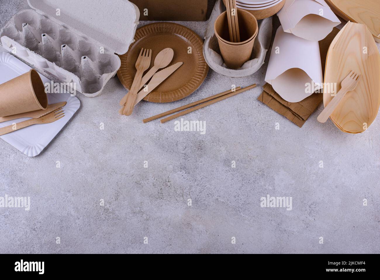 Reusable eco friendly sustainable food packaging Stock Photo Alamy