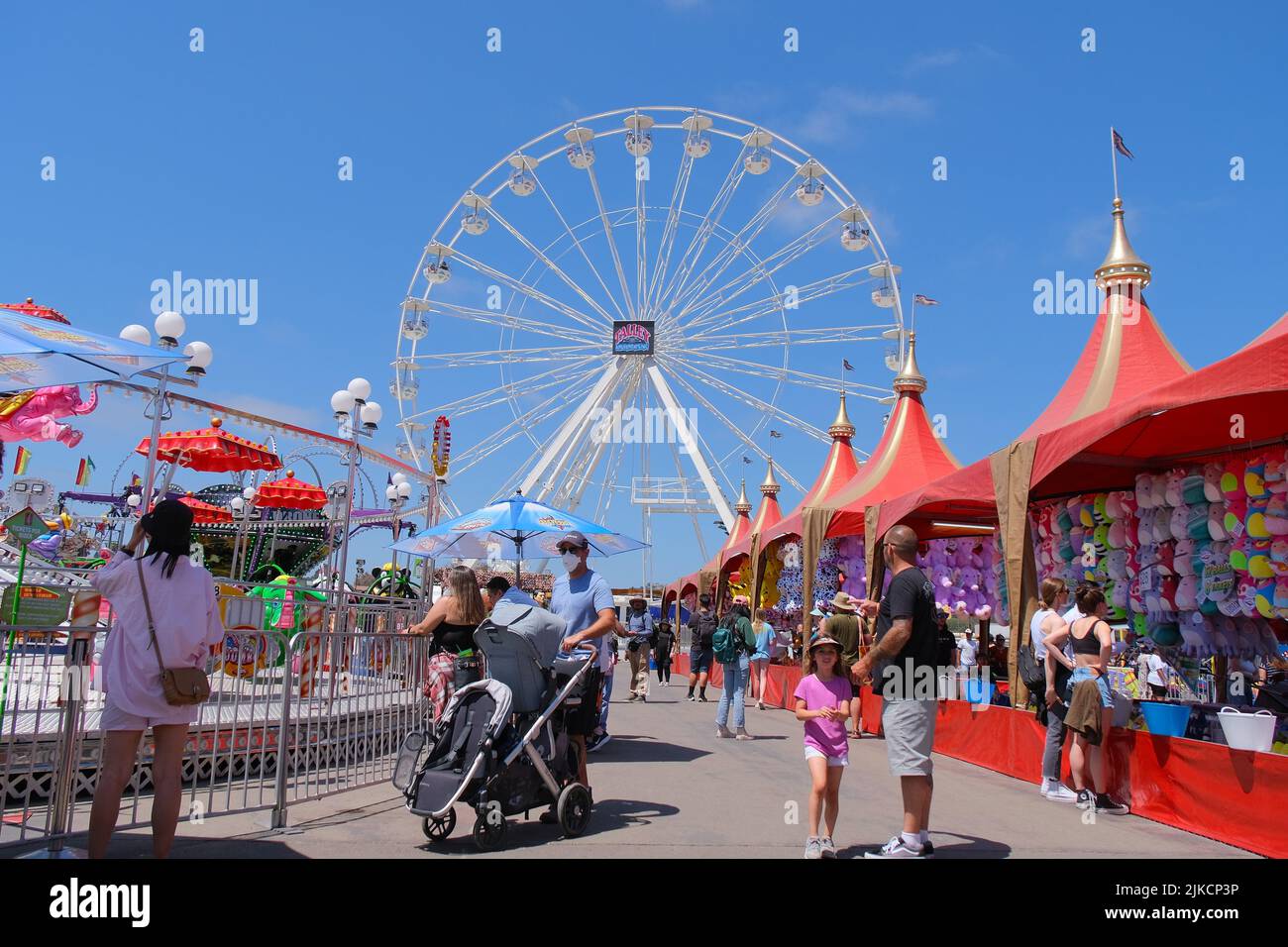 The San Diego County Fair 2022 event at the Del Mar Fairgrounds in Del