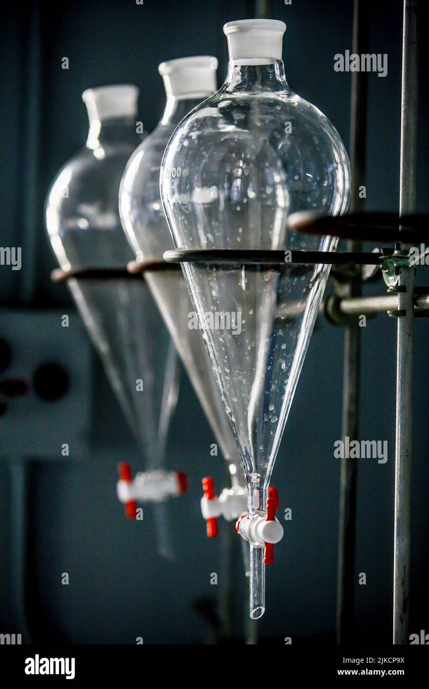 Laboratory Refinary Laboratory at refinery in North Dakota Stock Photo - Alamy
