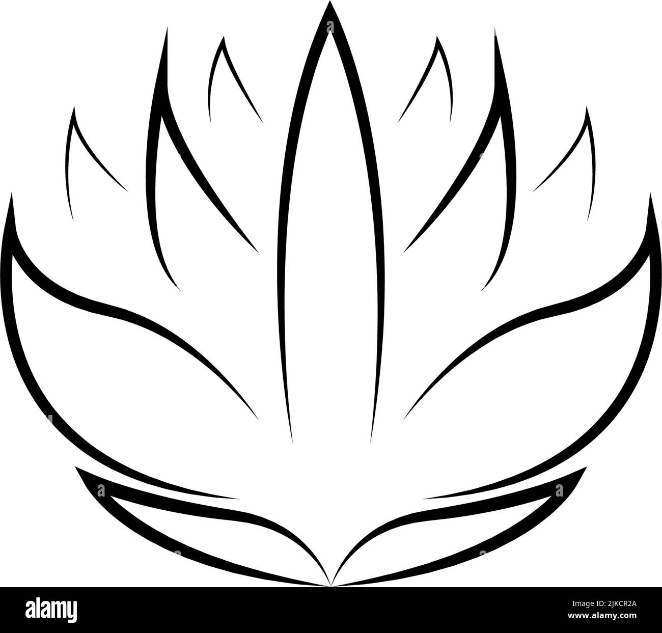 lotus flower icon vector illustration design Stock Vector Image & Art ...