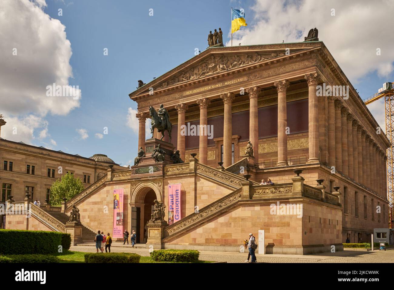 Alte Nationalgalerie, Museumsinsel, Berlin, Deutschland, Europa Stock Photo