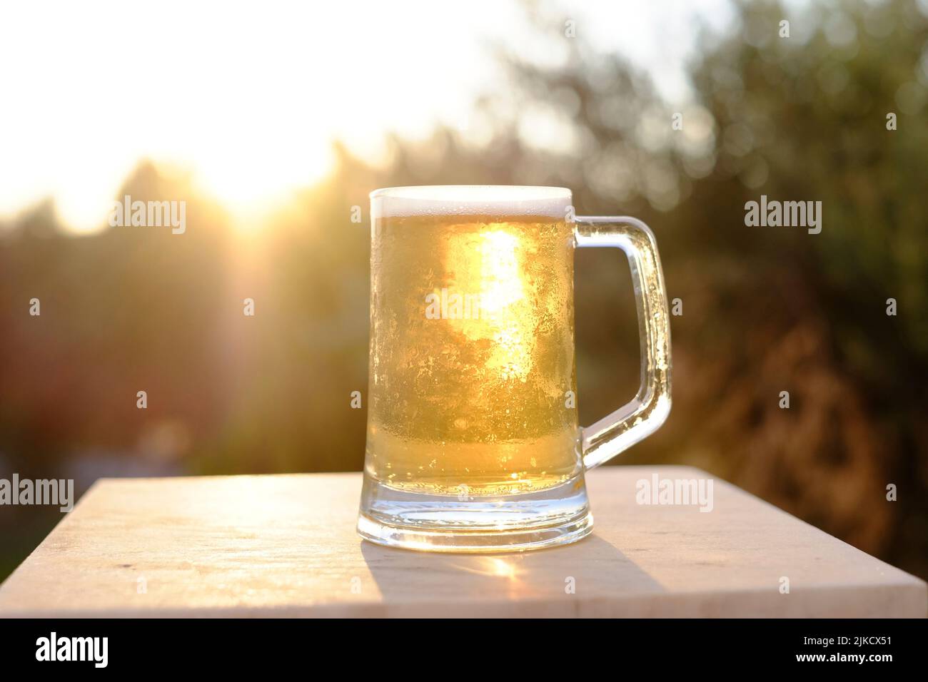 Ice cold beer Stock Photo Alamy