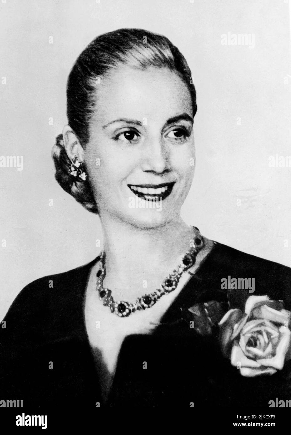 Eva Peron, former Argentinian First Lady and political leader Stock Photo