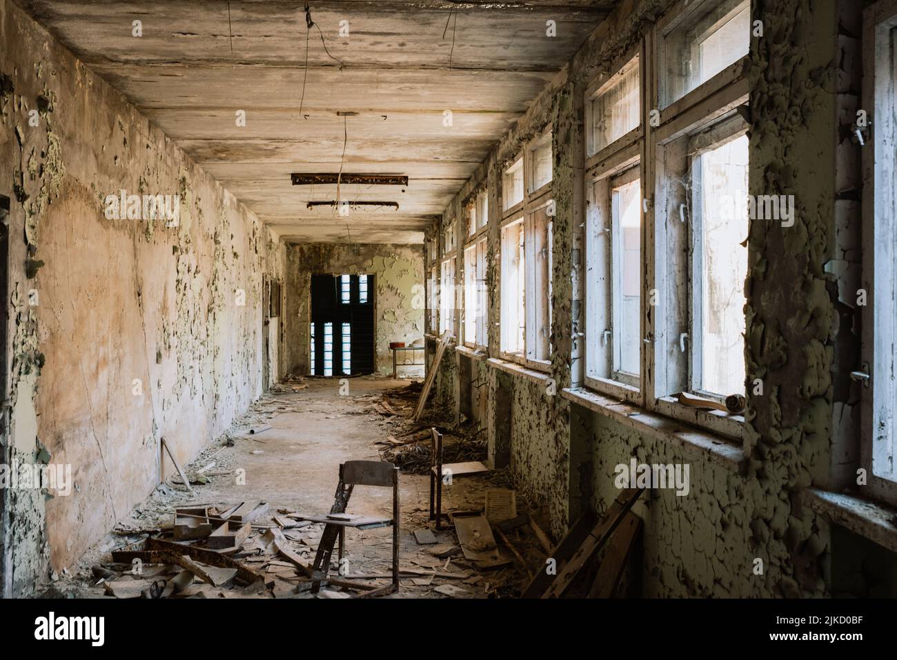 Photos from around the chernobyl exclusion zone, ukraine. Stock Photo