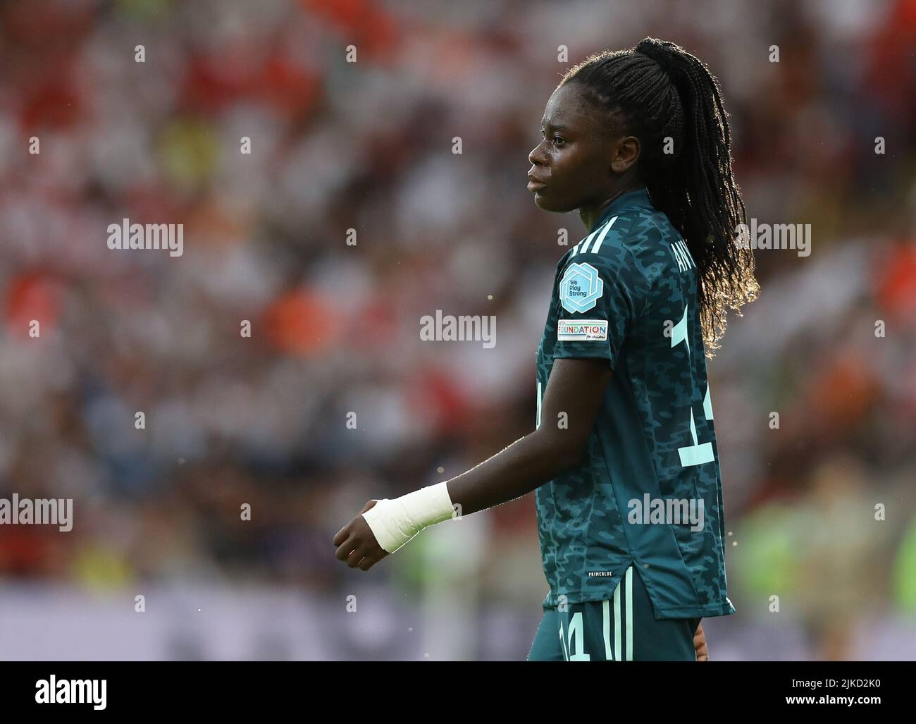 London, England, 31st July 2022. Alexandra Popp of Germany during the UEFA Women's European Championship 2022 match at Wembley Stadium, London. Picture credit should read: Paul Terry / Sportimage Stock Photo