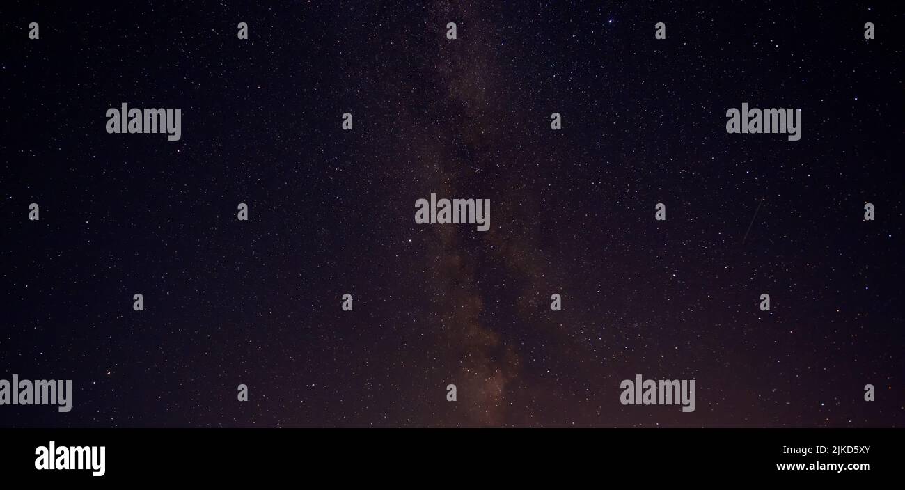 Night starry sky. Milky Way Abstract dark background Stock Photo - Alamy