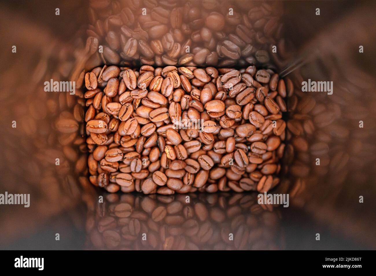 Kaffee in der Dose / Coffee in the can Stock Photo