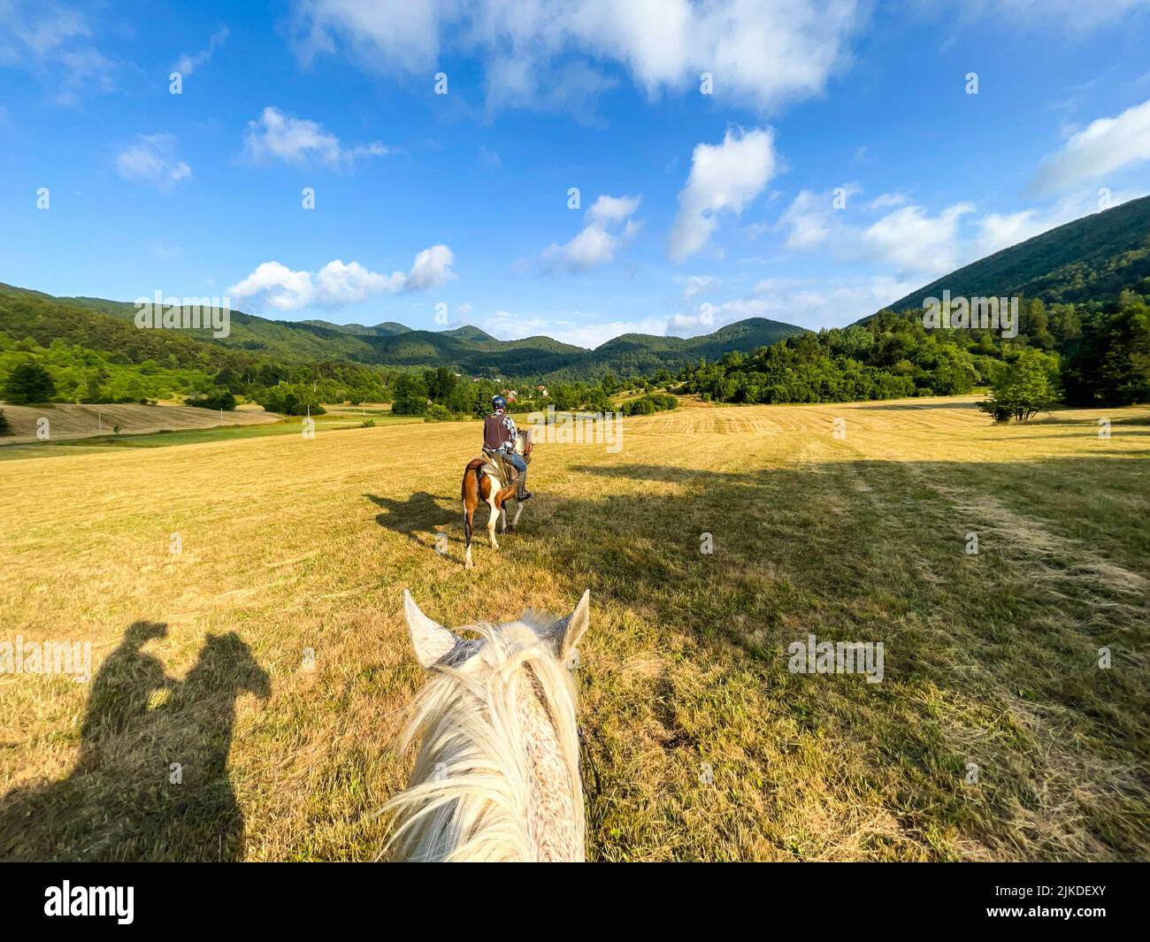 Croatia horse riding mountains hires stock photography and images Alamy
