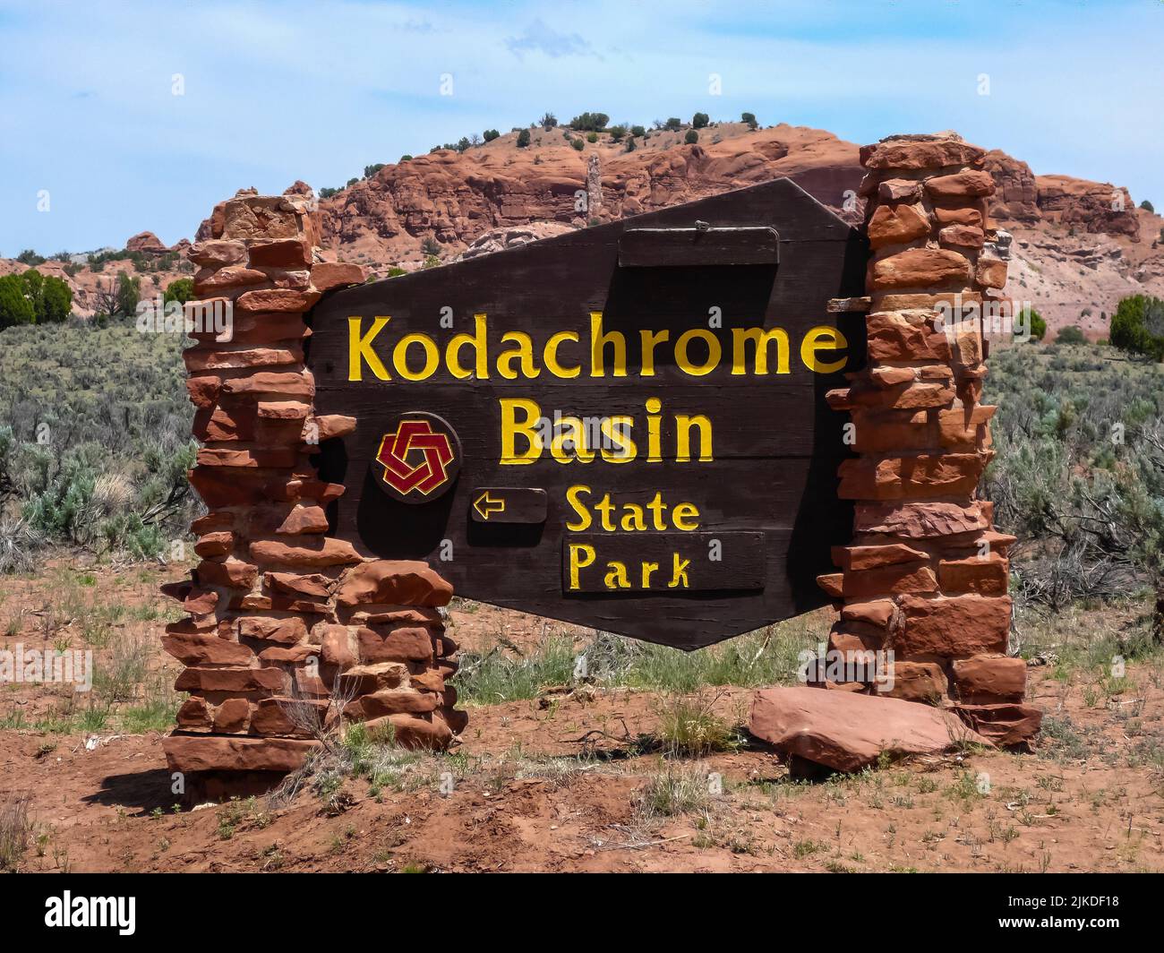 Kodachrome Basin Park. Utah. USA. Stock Photo