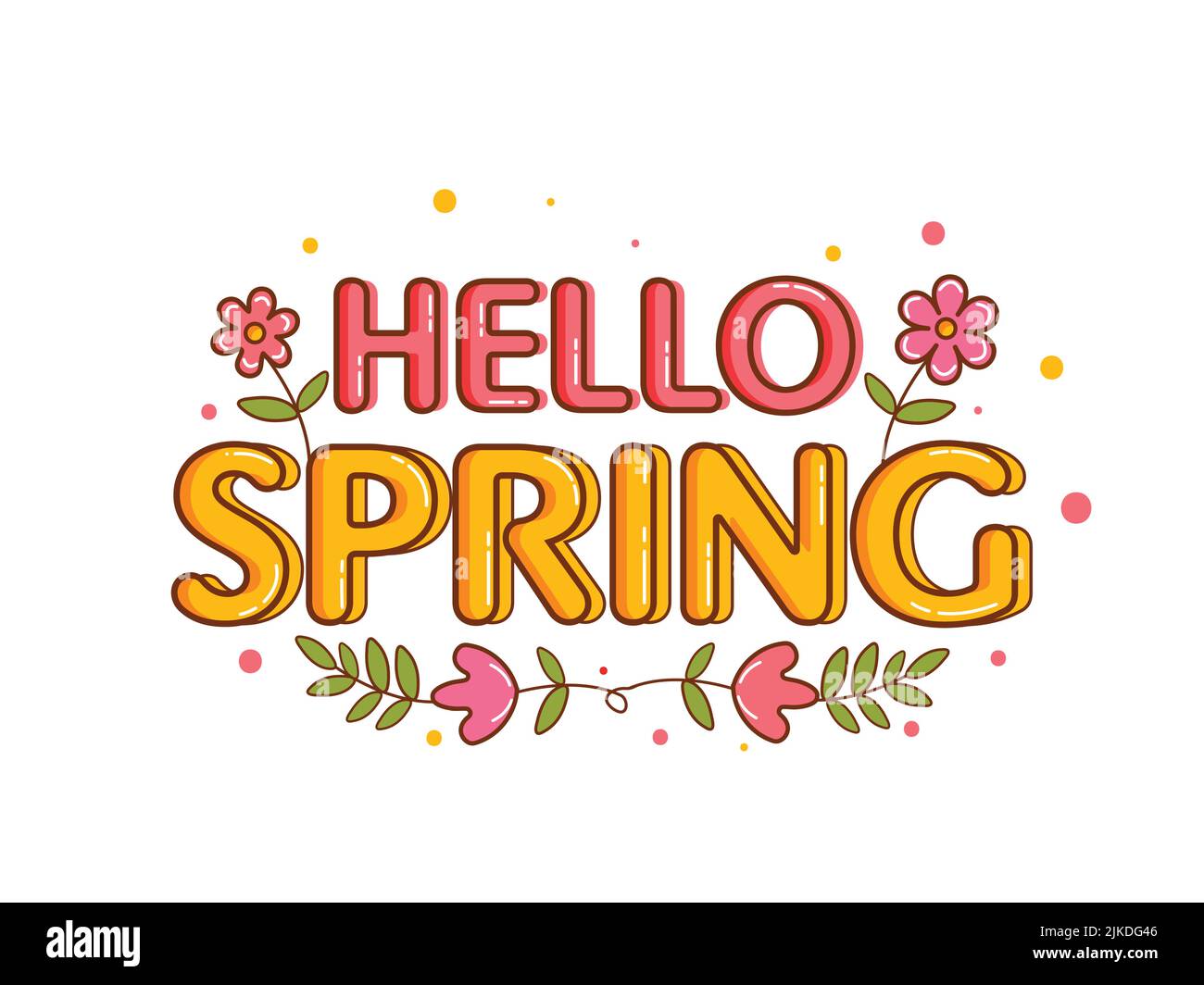 Bud font Stock Vector Images - Alamy