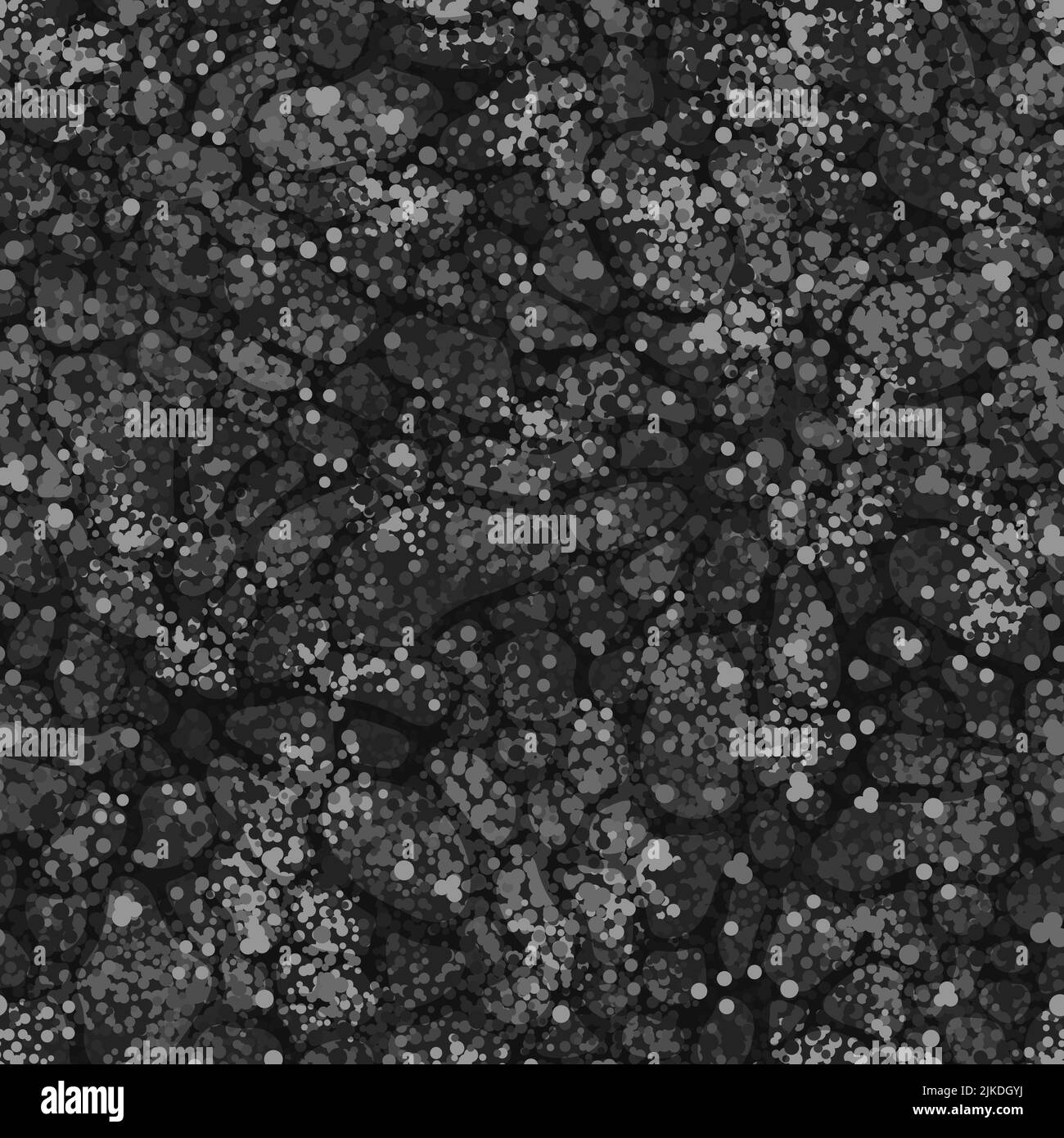 Military gray monochrome camouflage seamless pattern, vector ...