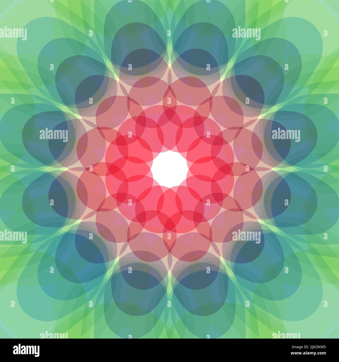 Abstract background with transparent colorful circles and ovals. Vector ...