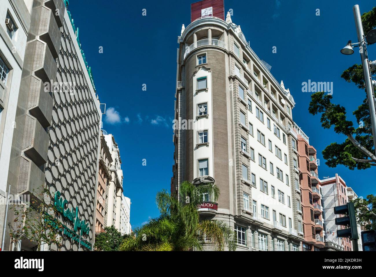 Architecture of Santa Cruz de Tenerife. Santa Cruz de Tenerife, Canary