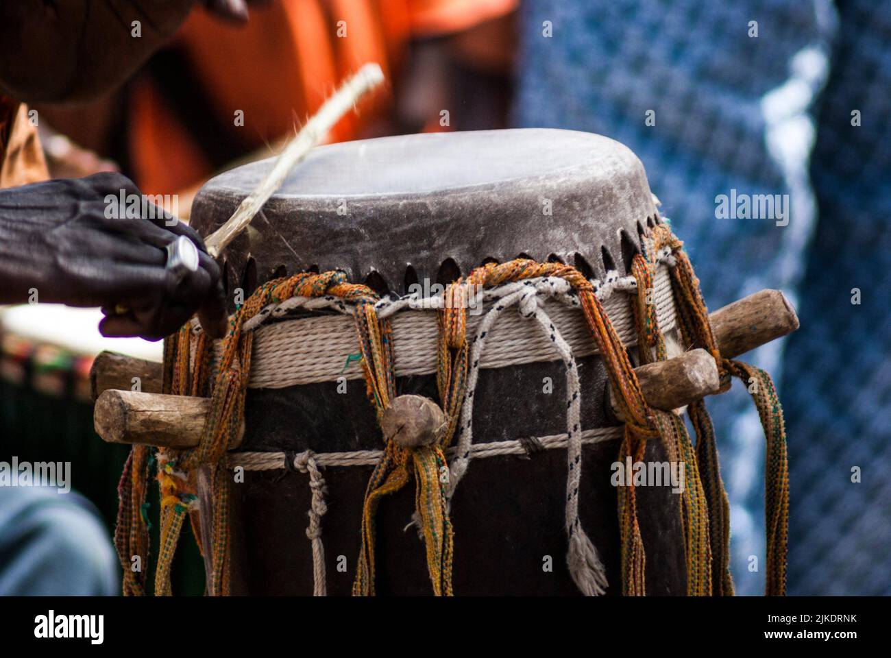 Senegal musical instrument hi-res stock photography and images - Alamy