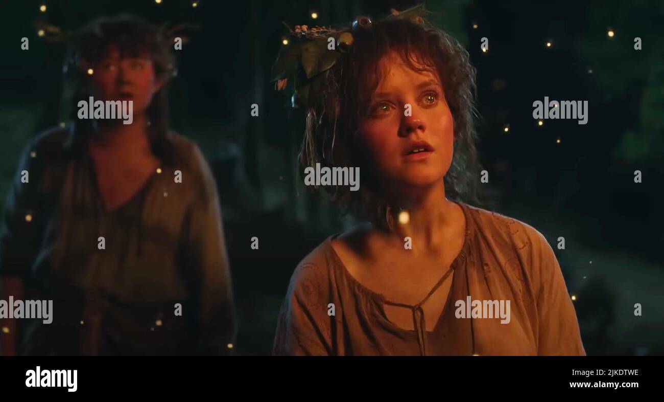 UK. Markella Kavenagh in a scene from the (C)Amazon Studios new series The Lord of the Rings