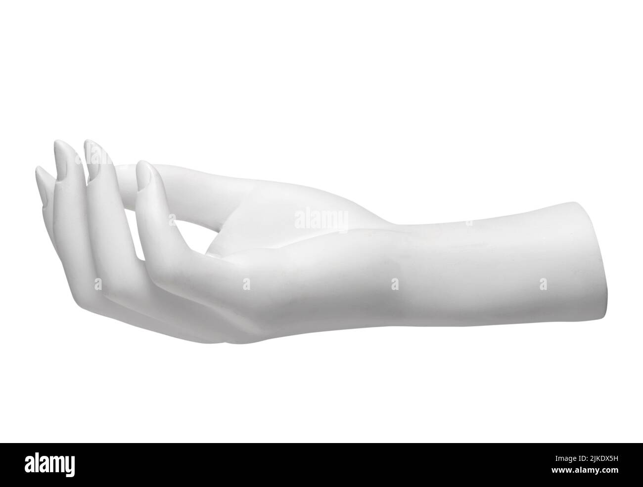 White Mannequin Hand Stock Photo