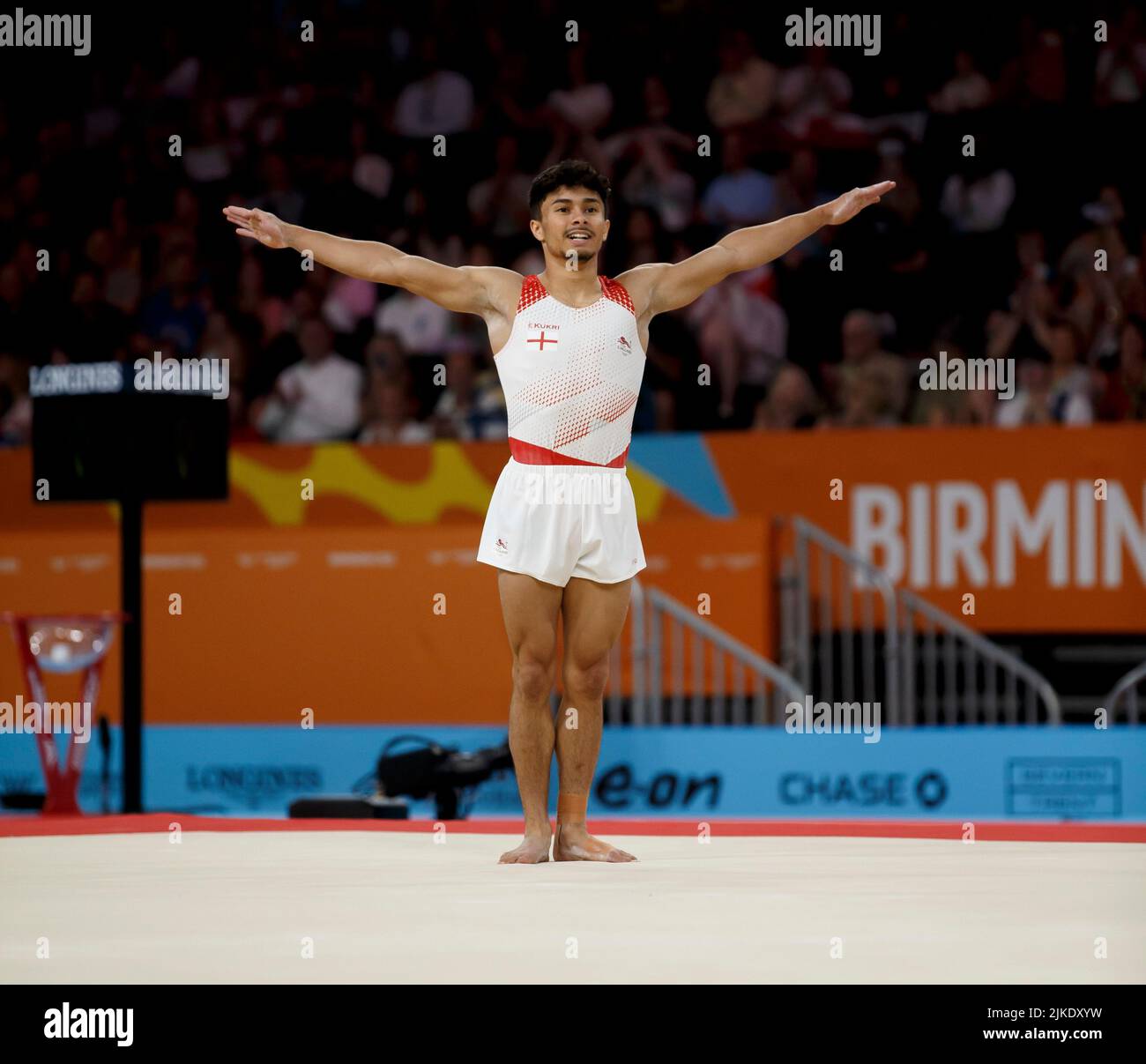 Birmingham, UK. 1st August 2022; Arena, Birmingham, Midlands, England Day 4 of the 2022