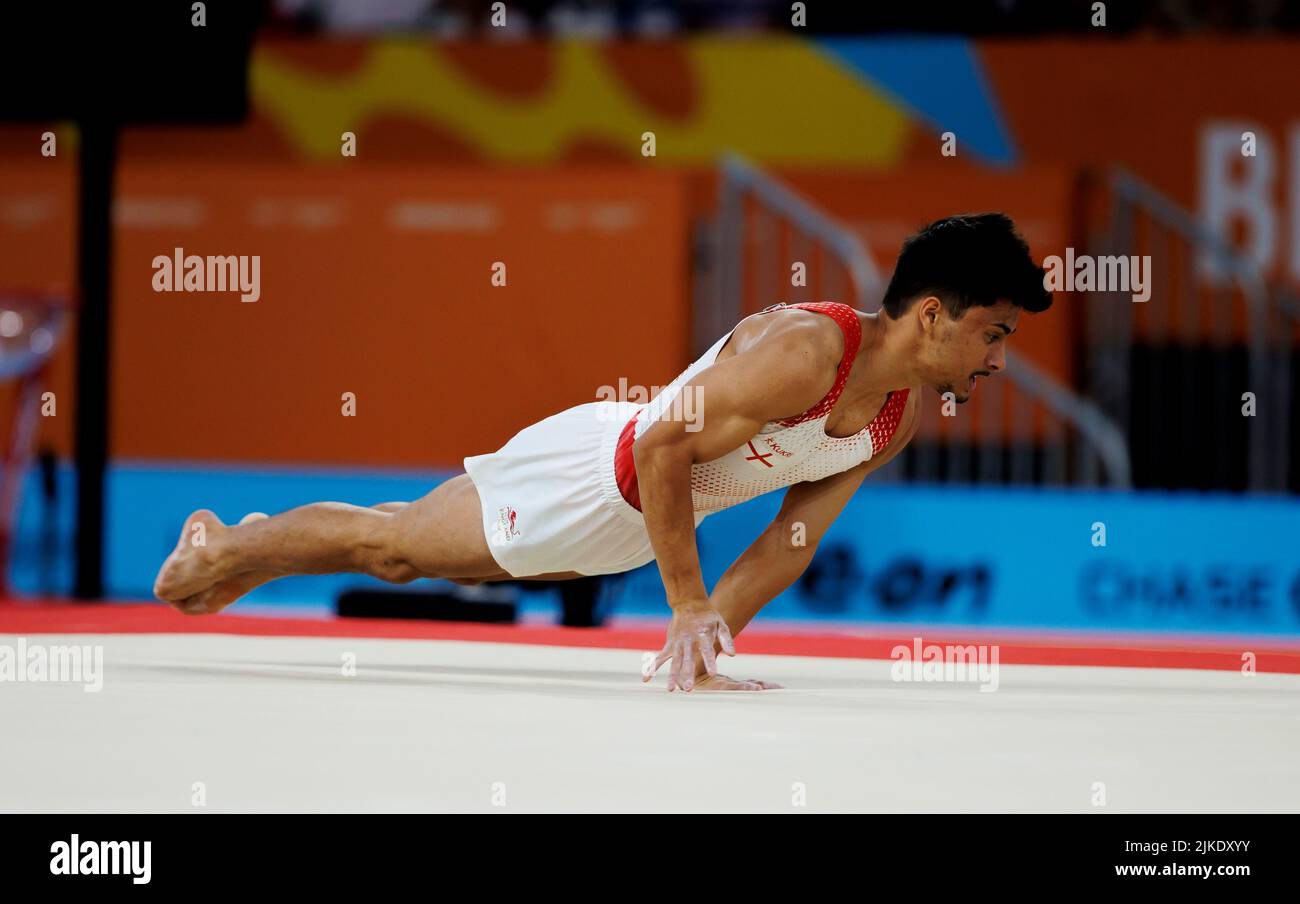 Birmingham, UK. 1st August 2022; Arena, Birmingham, Midlands, England Day 4 of the 2022