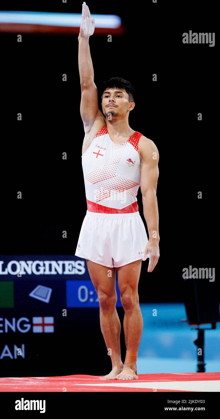 Birmingham, UK. 1st August 2022; Arena, Birmingham, Midlands, England Day 4 of the 2022