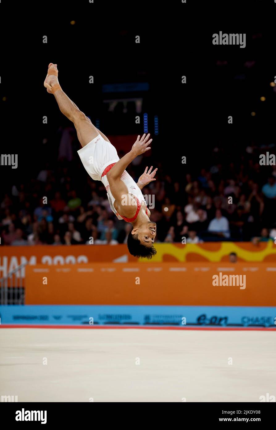 Birmingham, UK. 1st August 2022; Arena, Birmingham, Midlands, England Day 4 of the 2022