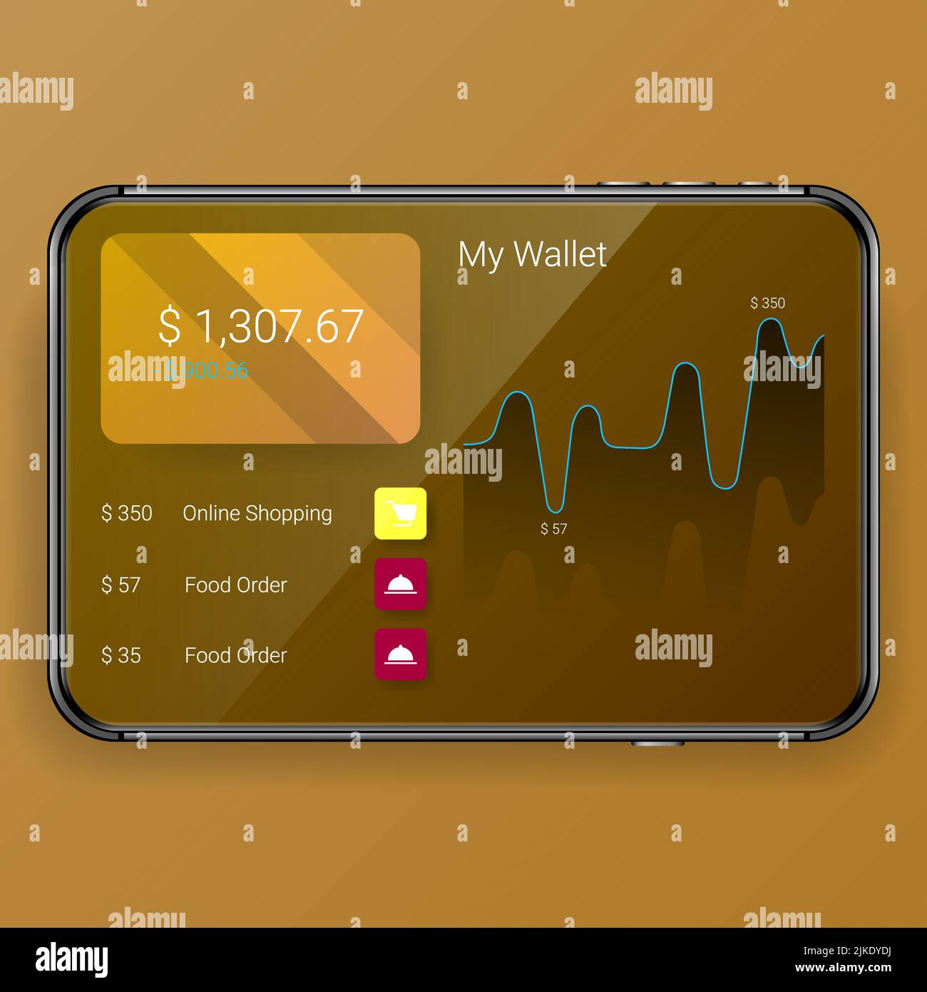 Wallet mobile application user hi-res stock photography and images - Alamy