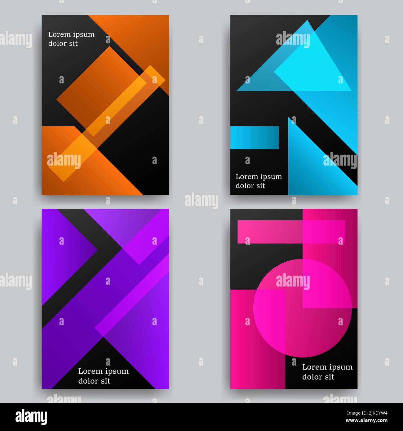 geometric colors gradient background Stock Vector Image & Art - Alamy
